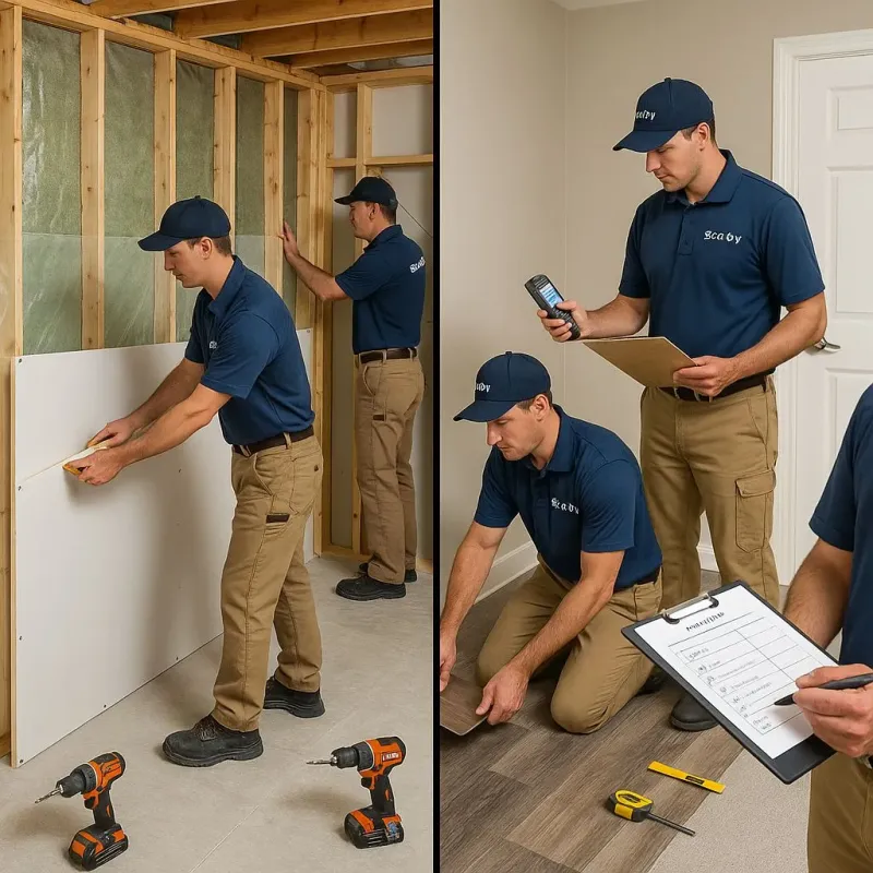 Repairs and Reconstruction process in Eagle River, WI