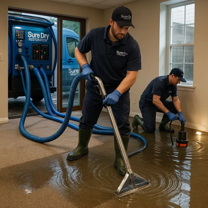 Water Extraction and Removal process in Eagle River, WI